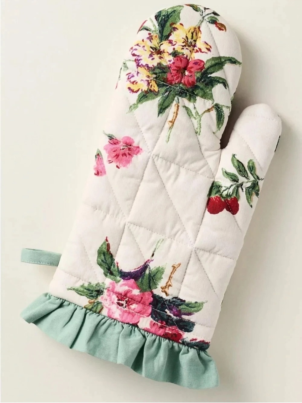 Anthropologie Cottonwine Oven Mitt New with Tags